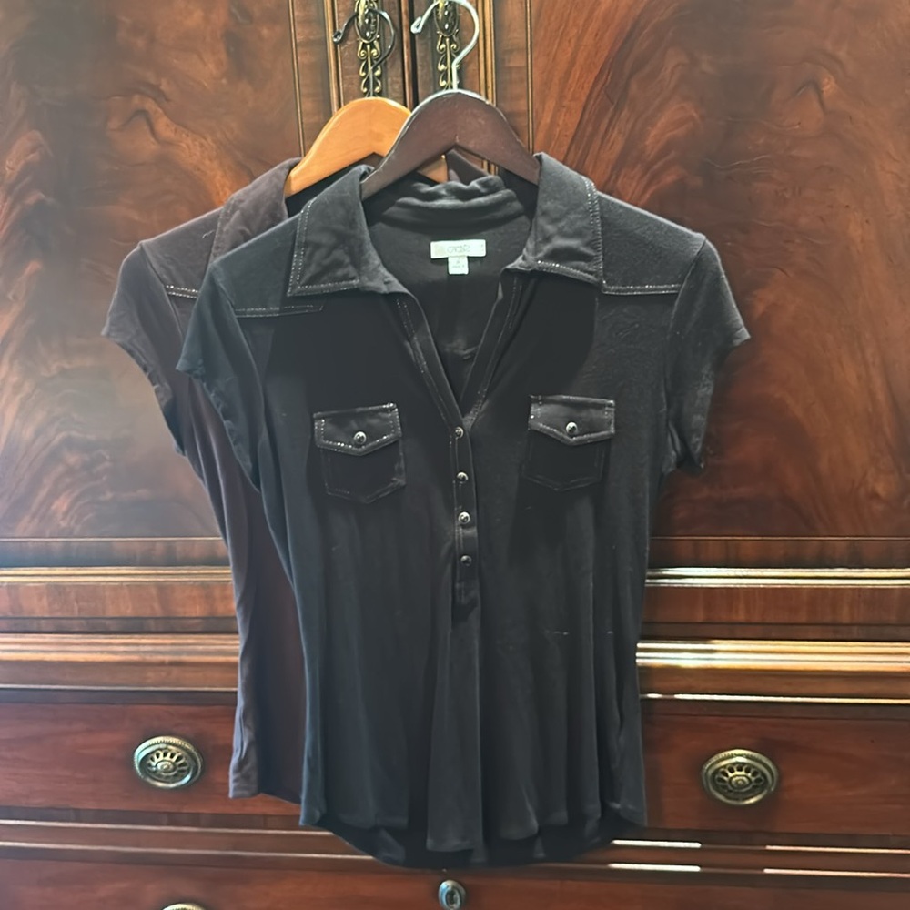 Cache cotton tops. Size medium. Cotton. - Picture 2 of 2